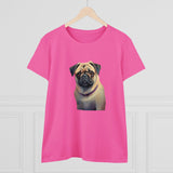 Pug Women's Midweight Cotton Tee