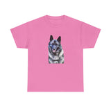 Norwegian Elkhound Unisex Heavy Cotton Tee by DoggyLips™