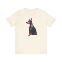 Doberman Pinscher Unisex Jersey Short Sleeve Tee