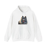 Keeshond - Unisex 50/50 Hooded Sweatshirt