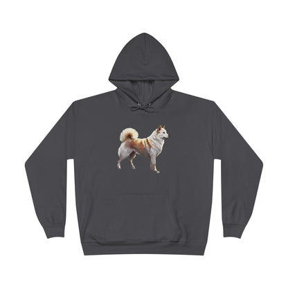 Kishu Ken - Unisex Fleece Lined Pullover Hoodie Sweatshirt