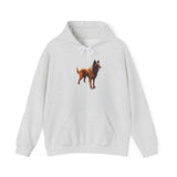 Belgian Tervuren Unisex 50/50  Hooded Sweatshirt