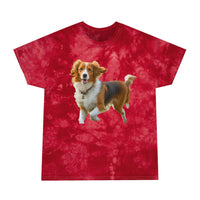Nederlandse Kooikerhondje Tie-Dye Tee, Crystal