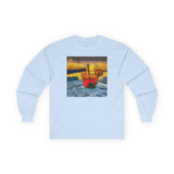 Cocktails at Sea Ranch Unisex Cotton Long Sleeve Tee