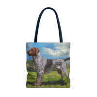 Wirehaired Pointing Griffon - Polyester Tote Bag (AOP)