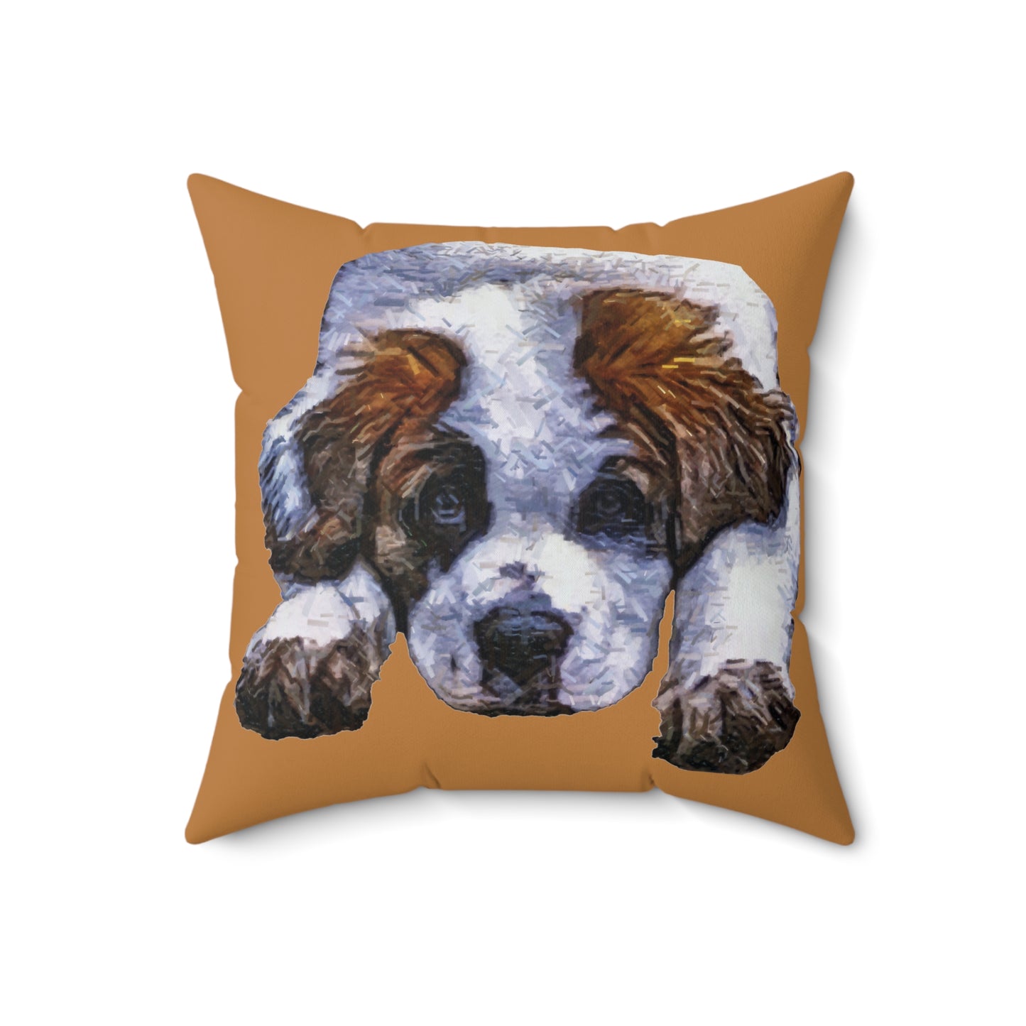 St. Bernard 'Sontuc' Spun Polyester Throw Pillow