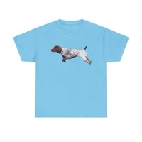 German Short Hair Pointer 'On Point' Unisex Heavy Cotton Tee