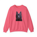 Schipperke Dog Lover Unisex Crewneck 50/50 Sweatshirt - Cool Canine Design