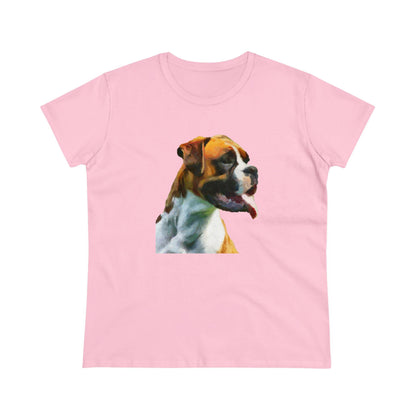Boxer Cooper Women's Midweight Cotton Tee