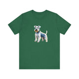 White Schnauzer Unisex Jersey Short Sleeve Tee