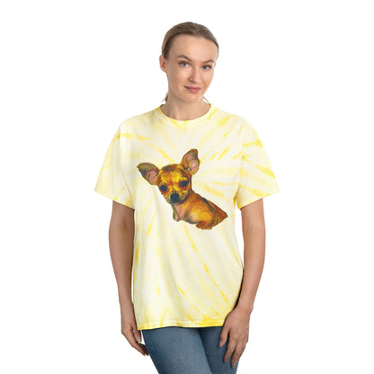 Chihuahua 'Belle' Tie-Dye Tee, Cyclone