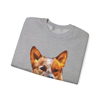 Red Heeler - Australian Cattle Dog - Unisex 50/50 Crewneck Sweatshirt