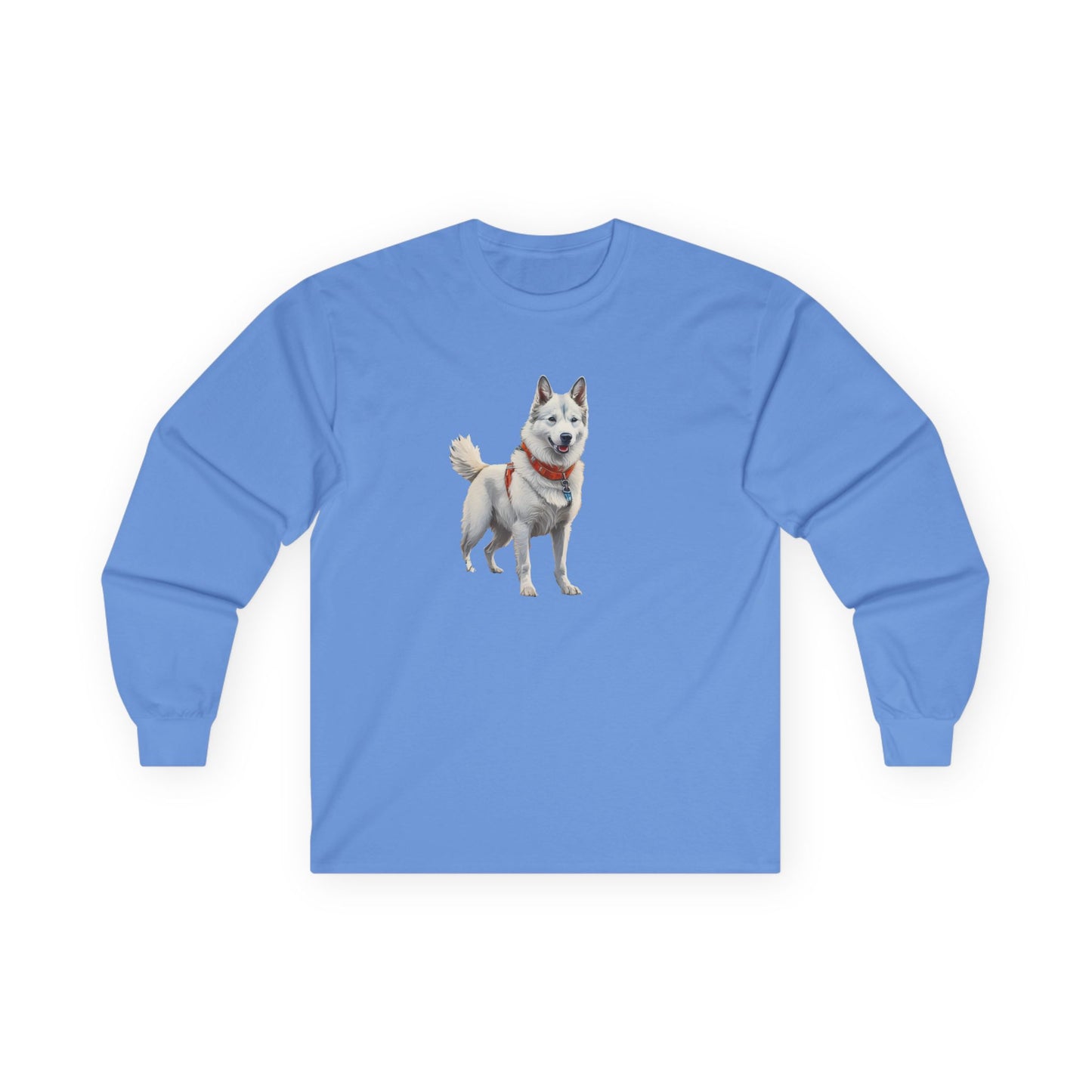 Yakutian Laika Unisex Classic Cotton Long Sleeve Tee