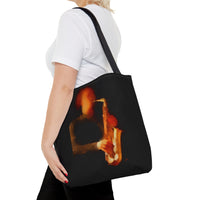 Saxophonist Tote Bag