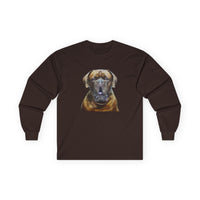 Dogue de Bordeaux Unisex Cotton Long Sleeve Tee