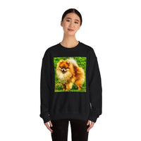 Pomeranian 'Pom Pom' Unisex Crewneck Sweatshirt