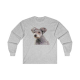 Hungarian Pumi Unisex Cotton Long Sleeve Tee