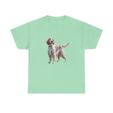 English Setter #4  -  Unisex Heavy Cotton Tee