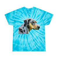 Catahoula 'Clancy' -  Unisex Tie-Dye Tee, Cyclone