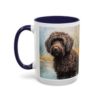 Barbet - Ceramic Accent Coffee Mug  - 2 Sizes