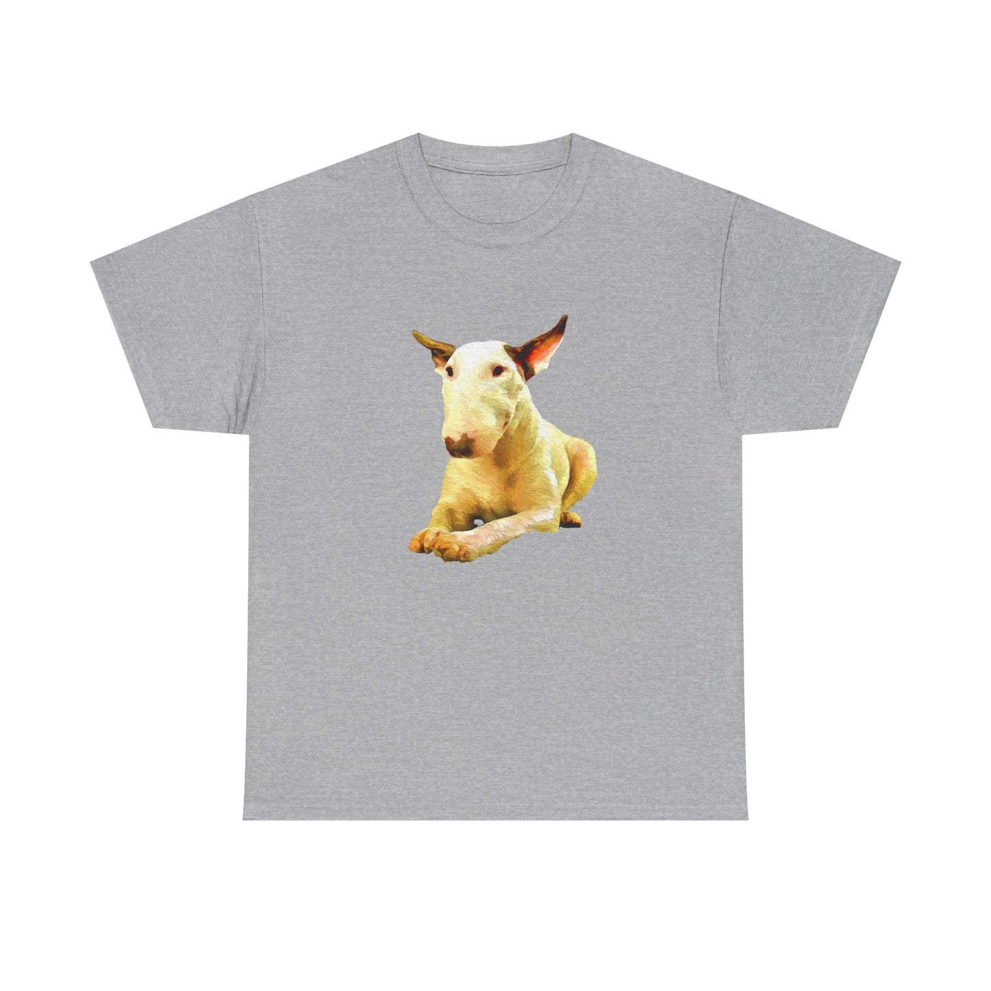 English Bull Terrier Unisex Heavy Cotton Tee