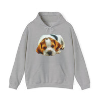 English Foxhound 'Sasha' Unisex 50/50 Hoodie