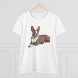 Boston Terrer 'Seely' Women's Midweight Cotton Tee