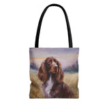 Field Spaniel Tote Bag