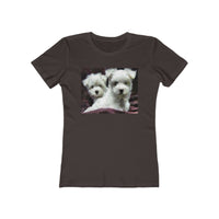 Maltese - Women's Slim Fit Ringspun Cotton T-Shirt