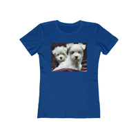 Maltese - Women's Slim Fit Ringspun Cotton T-Shirt