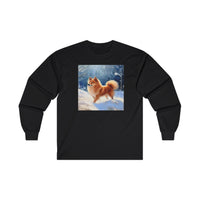 Finnish Spitz Unisex Classic Cotton Long Sleeve Tee