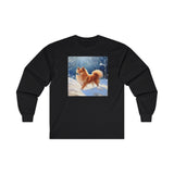 Finnish Spitz Unisex Classic Cotton Long Sleeve Tee