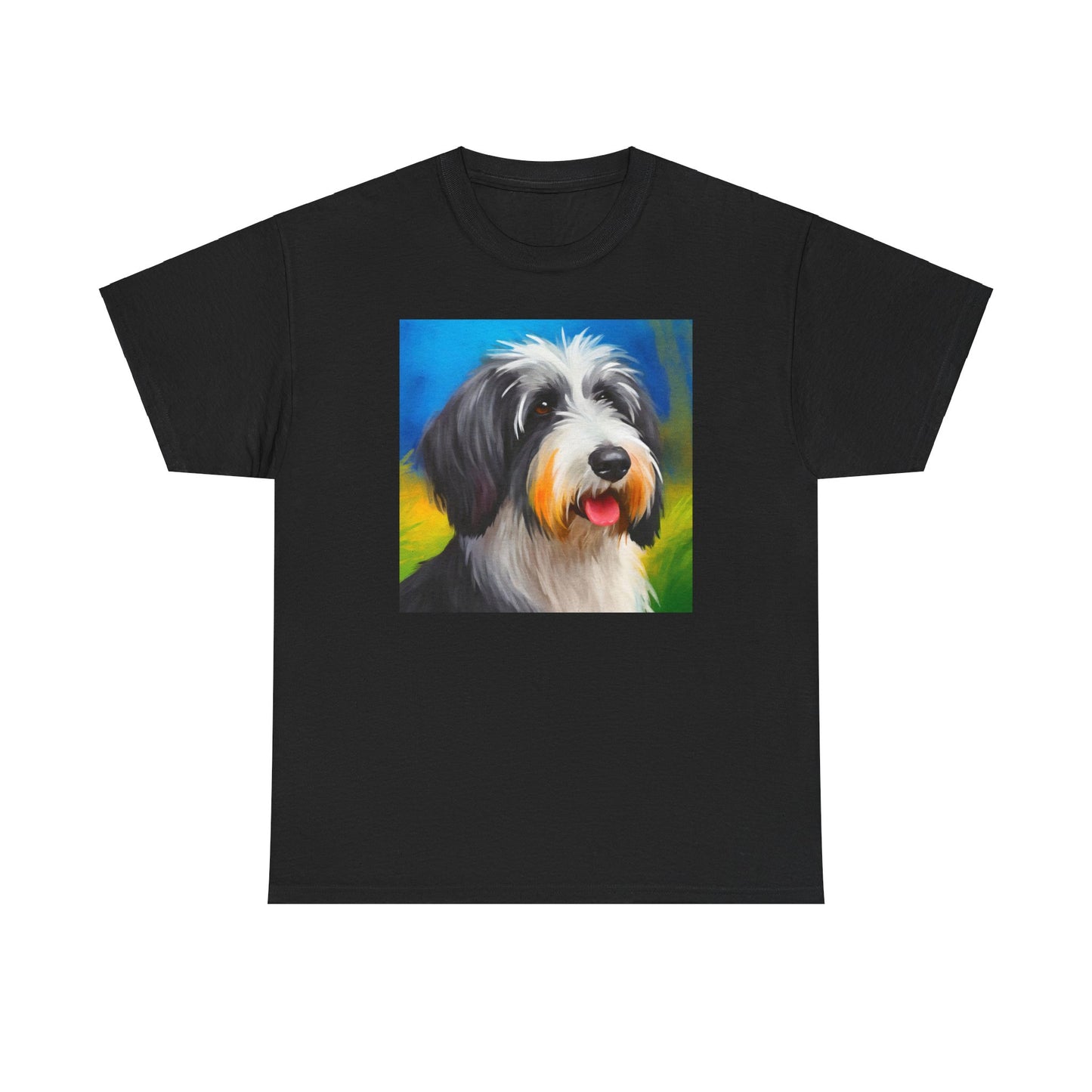 Polish Lowland Sheepdog Unisex Heavy Cotton Tee