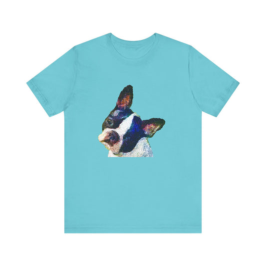 Boston Terrier 'Skipper' Unisex Jersey Short Sleeve Tee