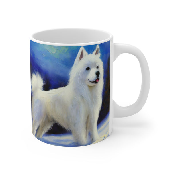 American Eskimo Dog Ceramic Mug 11oz: A Sip of Love