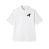 Deutscher Jagdterrier - Men's Piqué Polo Shirt