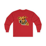 Pit Bull 'Hercules' Unisex Cotton Long Sleeve Tee