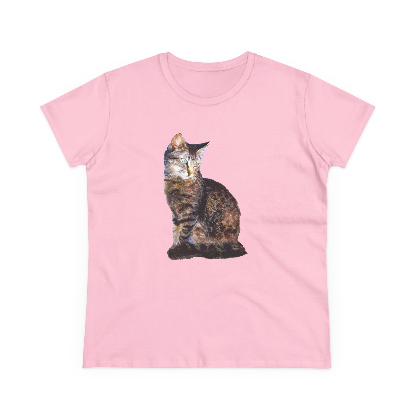Cats of Greece 'Teris from Tinos' Women's Midweight Cotton Tee