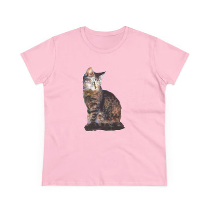 Cats of Greece 'Teris from Tinos' Women's Midweight Cotton Tee
