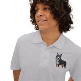 Lapponian Herder - Men's Piqué Polo Shirt