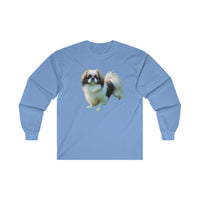 Japanese Chin Classic Cotton Long Sleeve Tee