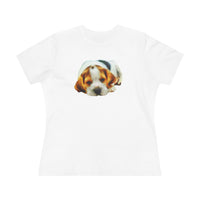 English Foxhound 'Sheeba' Women's Relaxed Fit Tee
