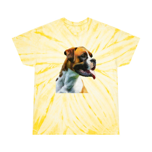 Cooper Unisex Cotton Tie-Dye Tee in Cyclone