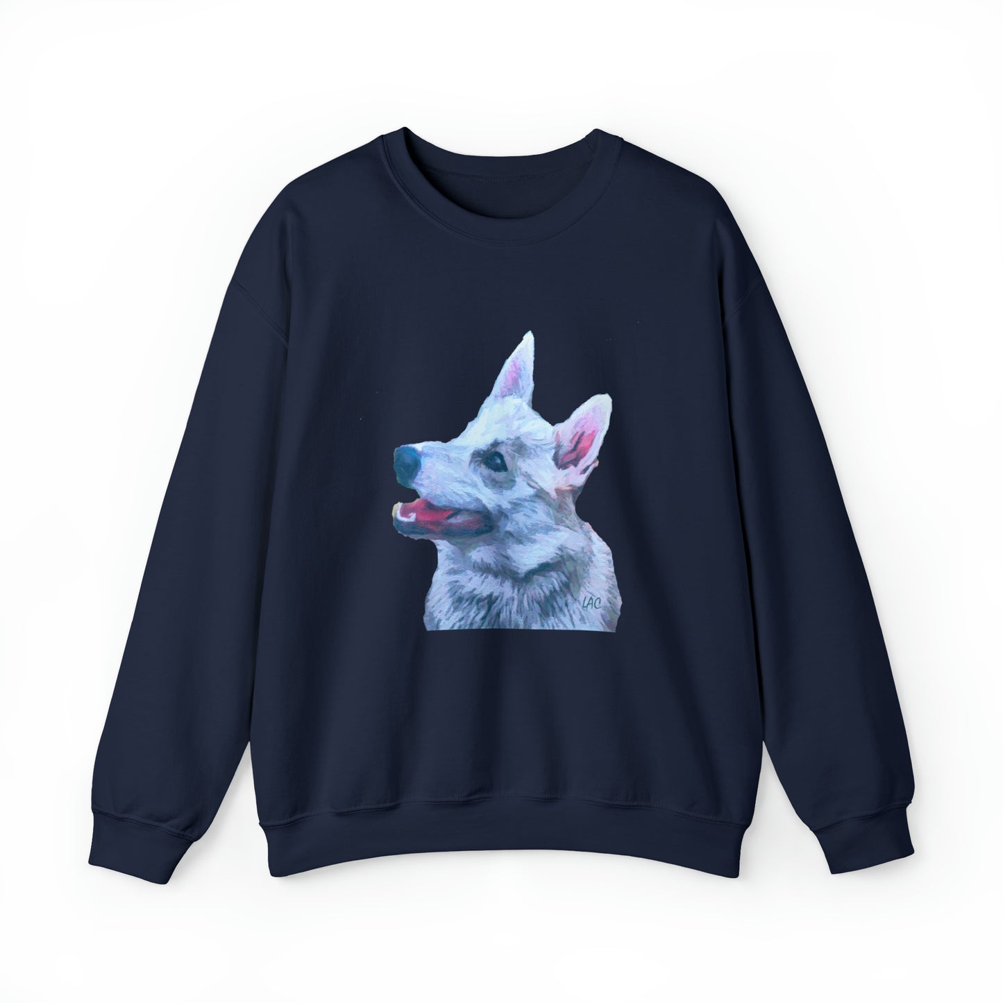 Norwegian Buhund - Unisex 50/50 Crewneck Sweatshirt