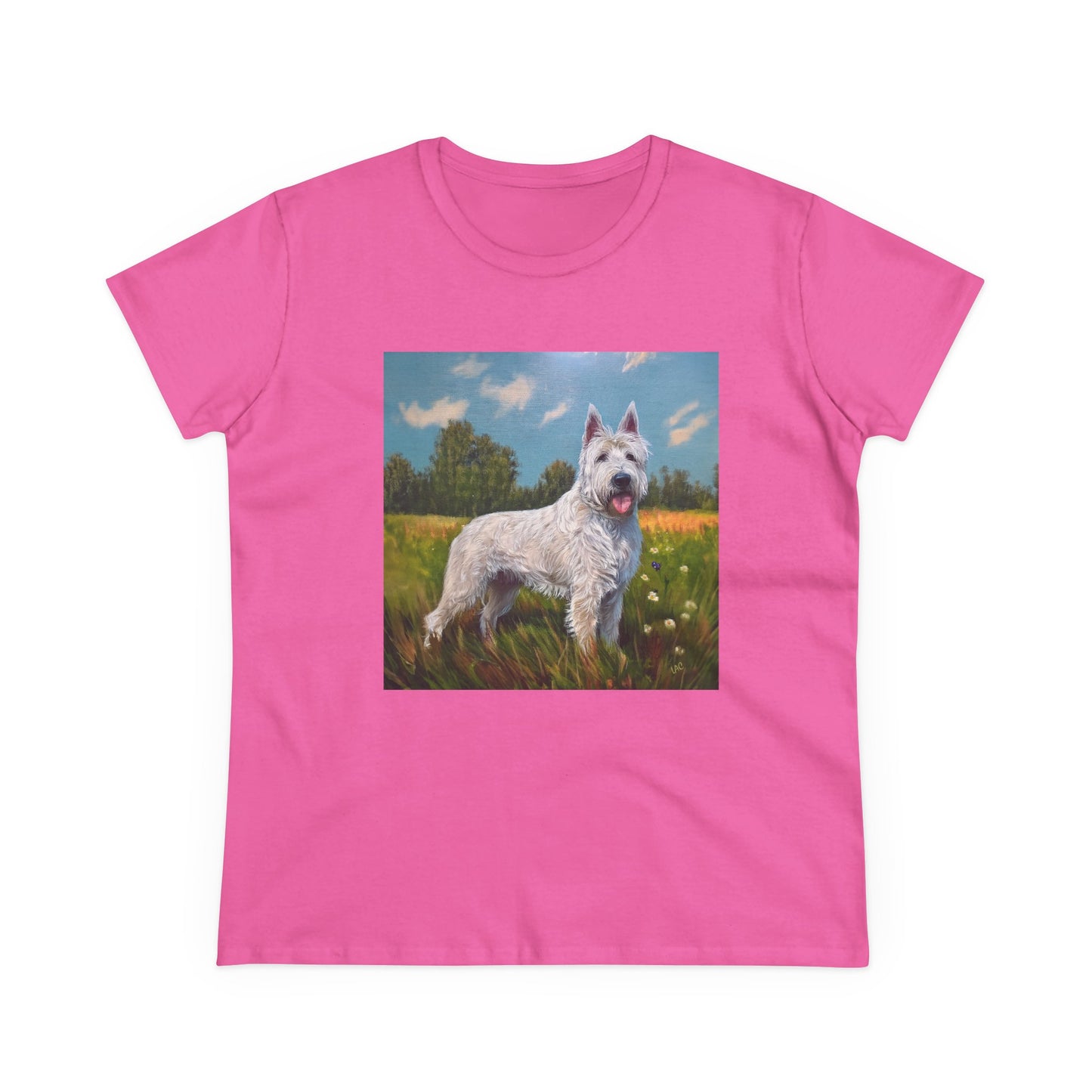 Bouvier des Ardennes - Women's Midweight Cotton Tee