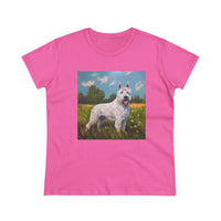 Bouvier des Ardennes - Women's Midweight Cotton Tee