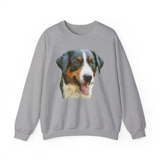 Appenzeller Sennenhund Unisex 50/50 Crewneck Sweatshirt – A Touch of Swiss Elegance