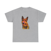 German Shepherd 'Bayli' Unisex Heavy Cotton Tee