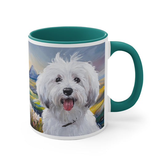 Coton de Tulear 11oz Ceramic Accent Mug