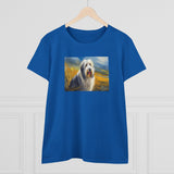 Old English Sheepdog Women's Midweight Cotton Tee